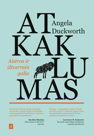 Atkaklumas. Aistros ir ištvermės galia (atnaujintas leidimas) Atkaklumas. Aistros ir ištvermės galia (atnaujintas leidimas)